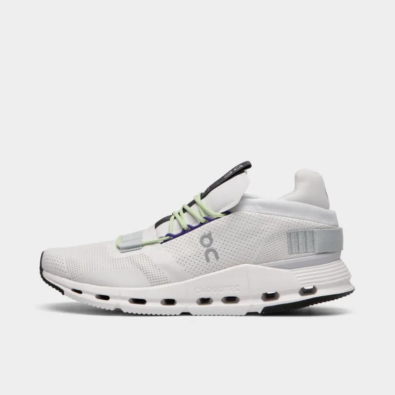 On Cloudnova White / Mineral sold by JD Sports