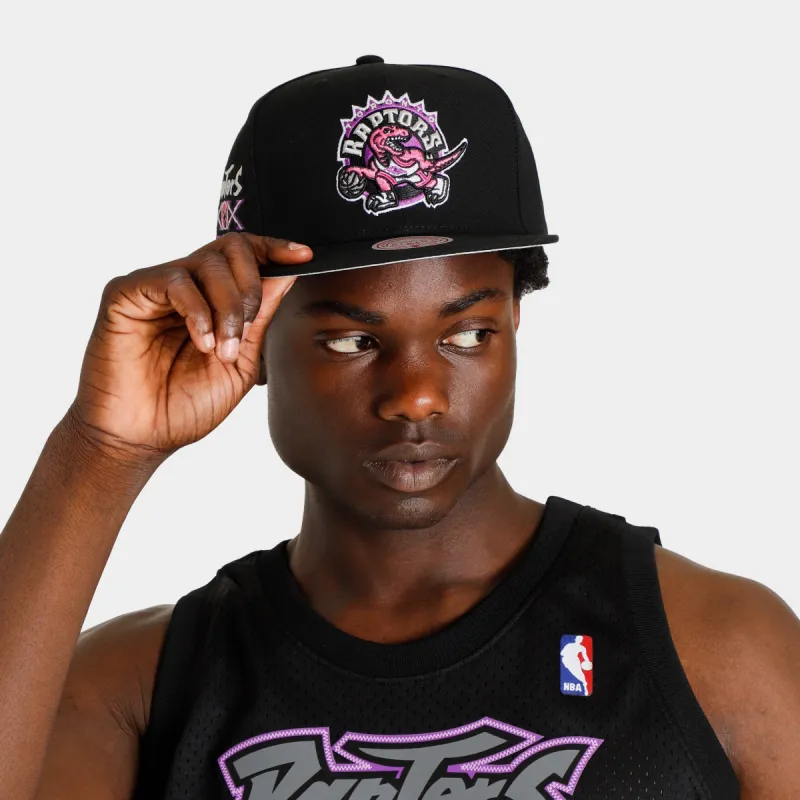 Mitchell & Ness Toronto Raptors Neon Tropical Snapback / Black sold by JD Sports