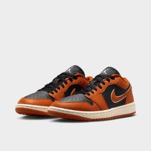 Jordan Women's 1 Low SE Sport Spice / Black - Coconut Milk sold by JD Sports