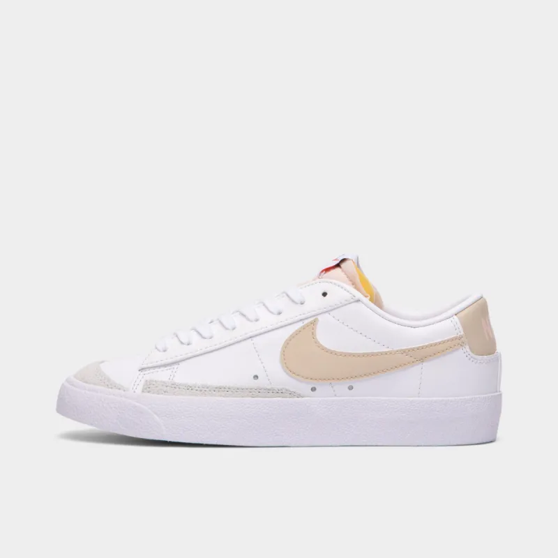 Nike Women's Blazer Low '77 White / Pale Coral - Black sold by JD Sports