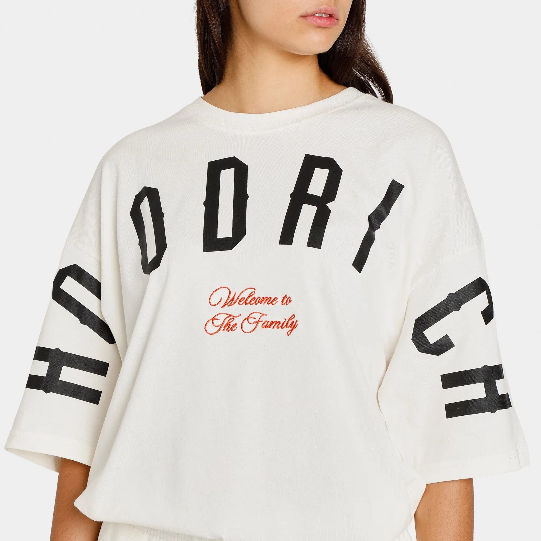 Hoodrich Women's Match Boyfriend T-shirt Egret / Black - Flame sold by JD Sports product image thumbnail 4
