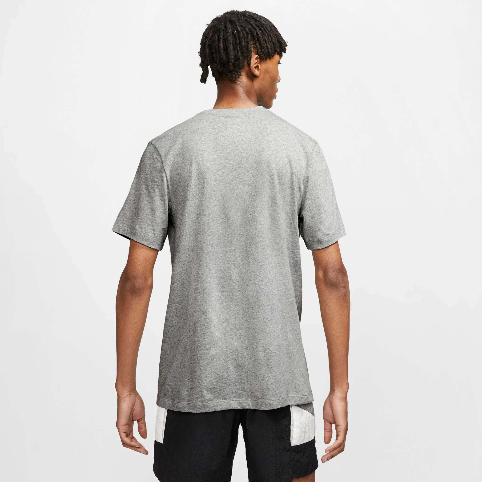 Nike Sportswear Club T-shirt Dark Heather Grey / Black sold by JD Sports product image thumbnail 2