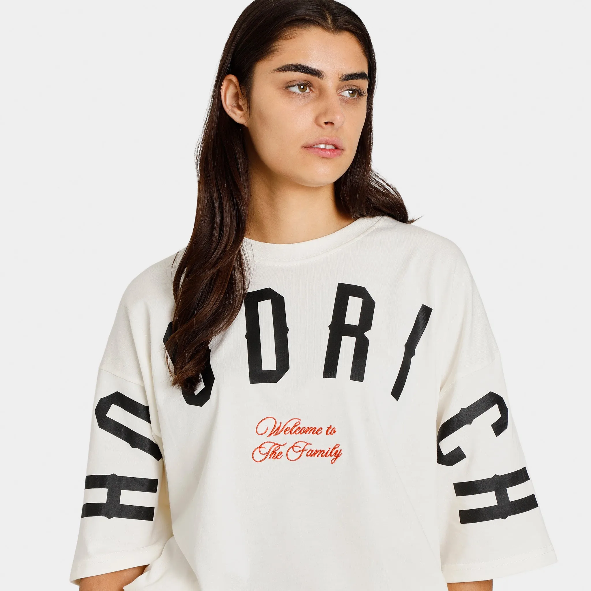 Hoodrich Women's Match Boyfriend T-shirt Egret / Black - Flame sold by JD Sports product image thumbnail 3