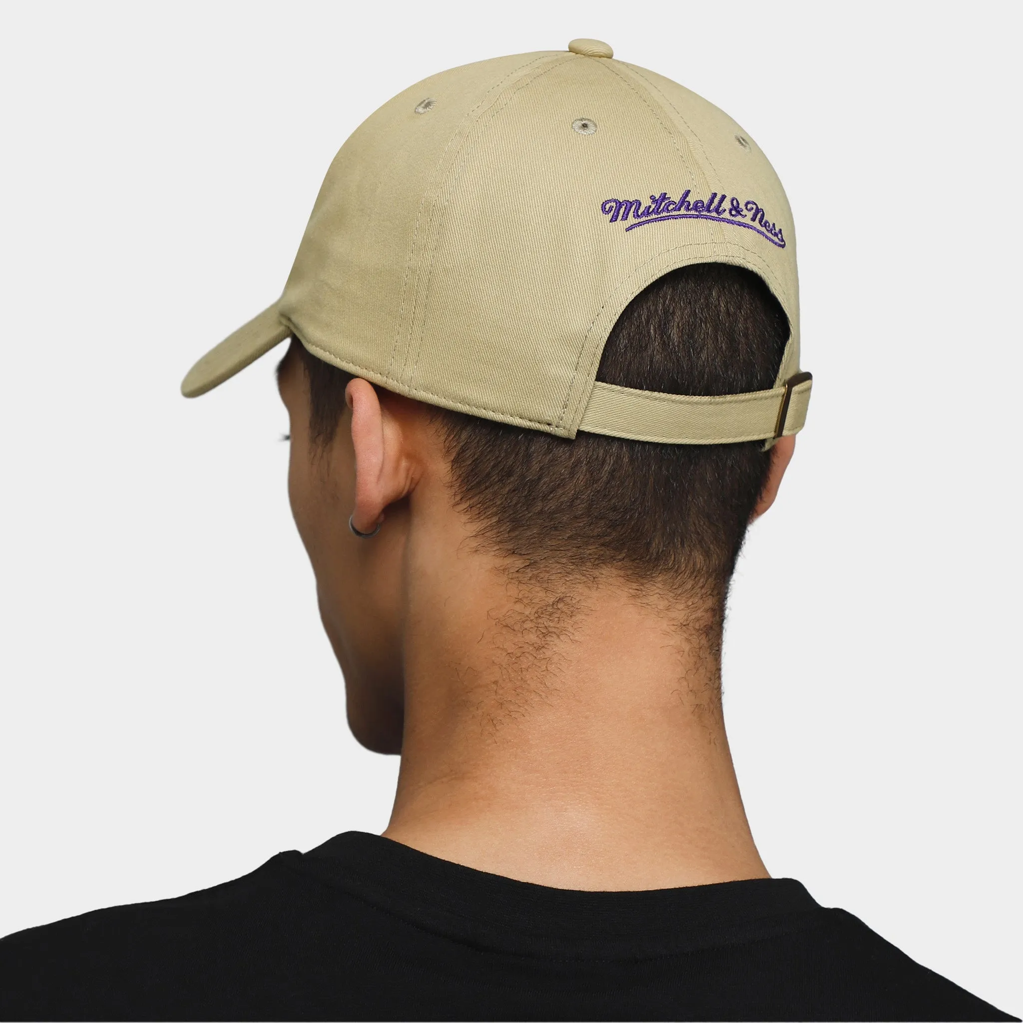 Mitchell and Ness Toronto Raptors Dad Cap / Khaki sold by JD Sports product image thumbnail 2