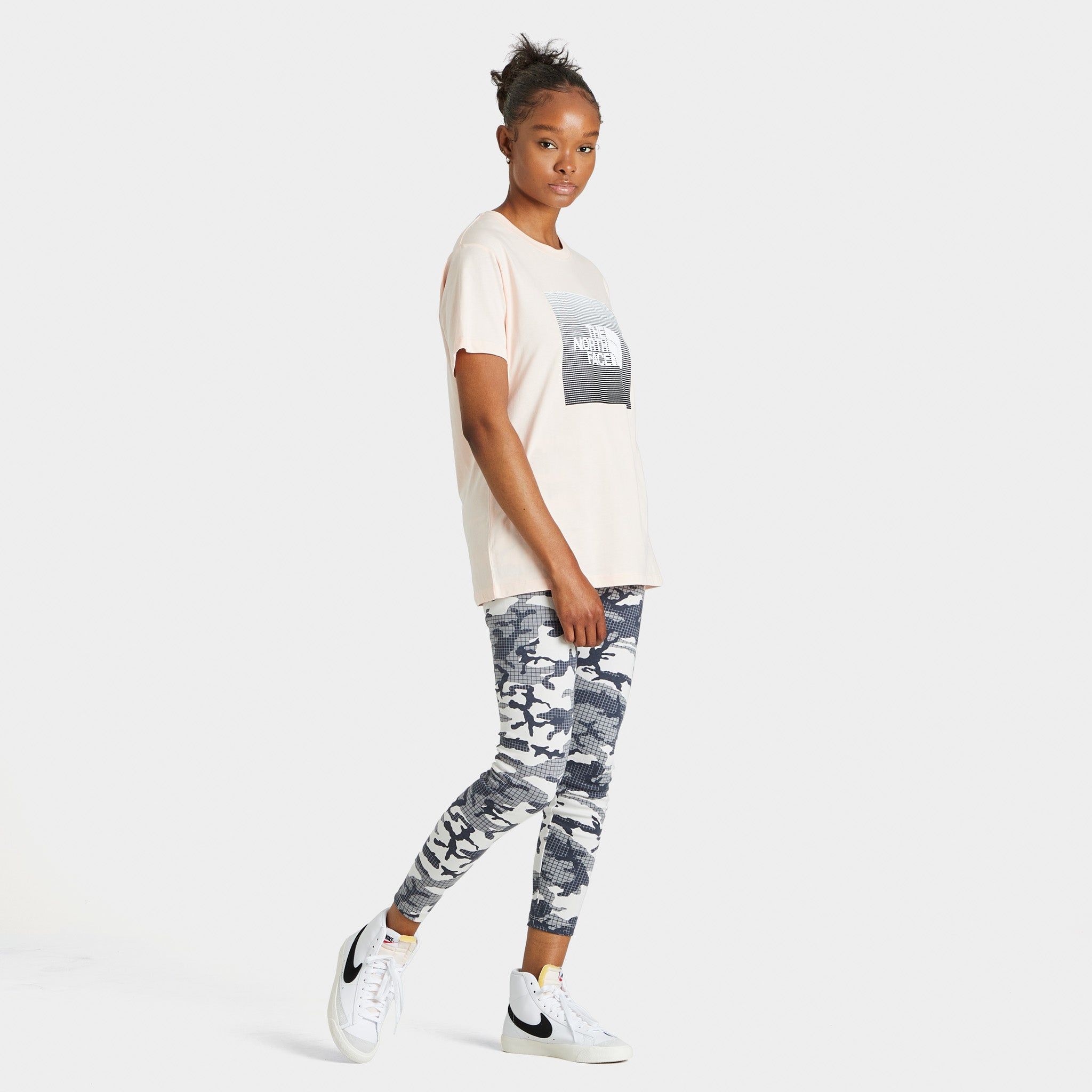 The North Face Women’s NSE Logo T-shirt / Pearl Blush sold by JD Sports product image thumbnail 5