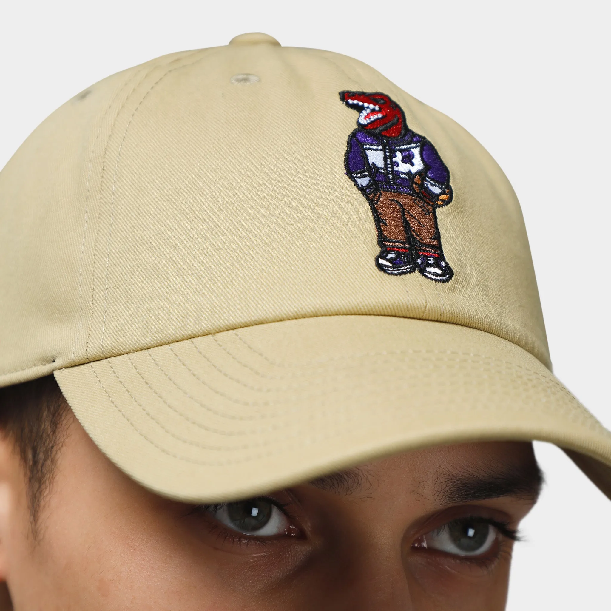 Mitchell and Ness Toronto Raptors Dad Cap / Khaki sold by JD Sports product image thumbnail 4