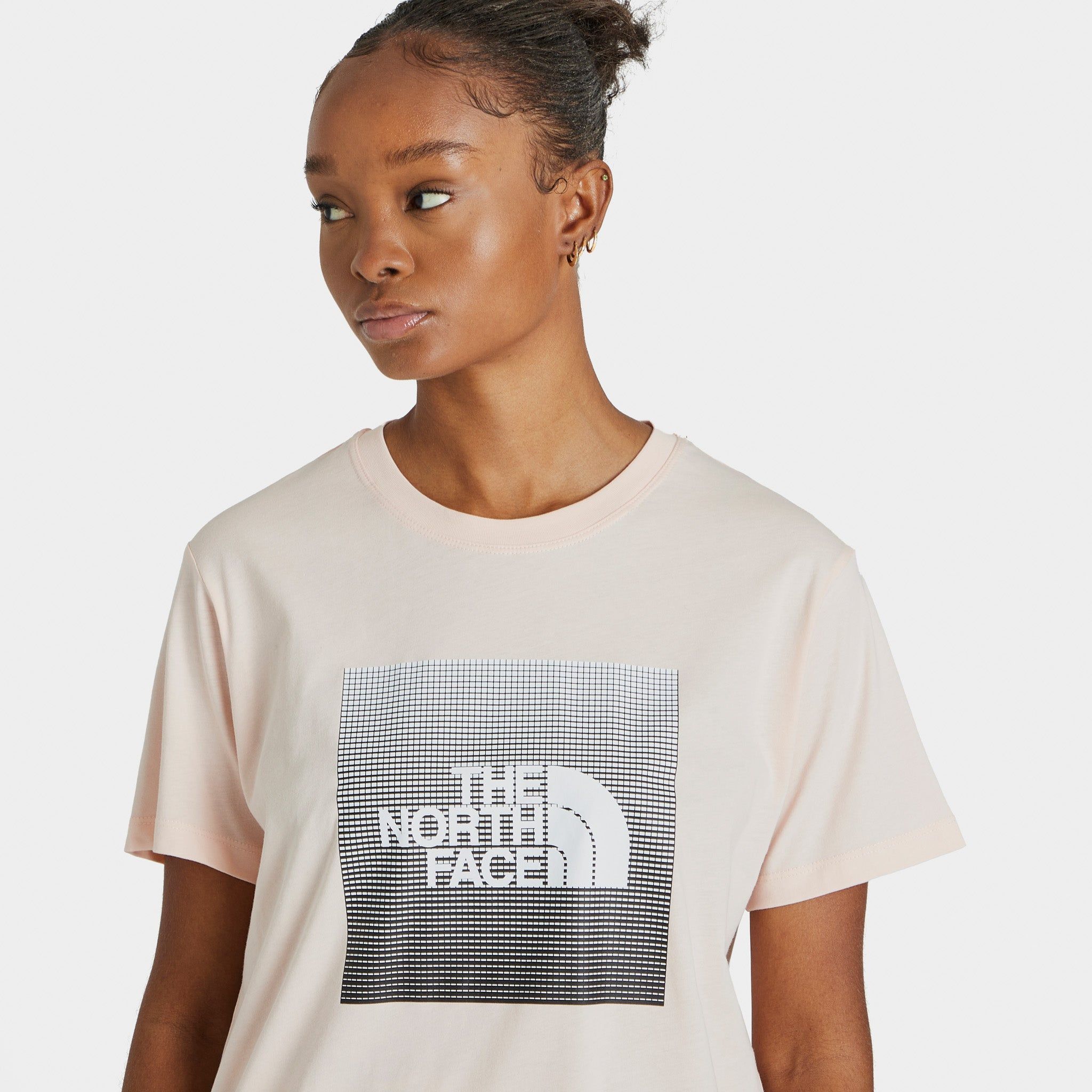 The North Face Women’s NSE Logo T-shirt / Pearl Blush sold by JD Sports product image thumbnail 3