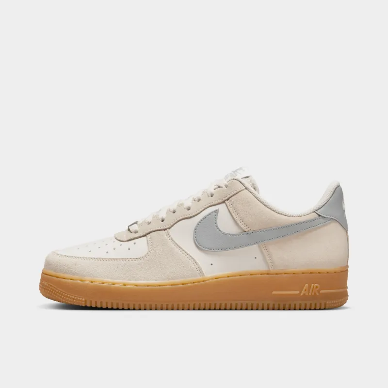 Nike Air Force 1 '07 LV8 ESS+ Phantom / Light Smoke Grey - Gum Yellow made by Nike