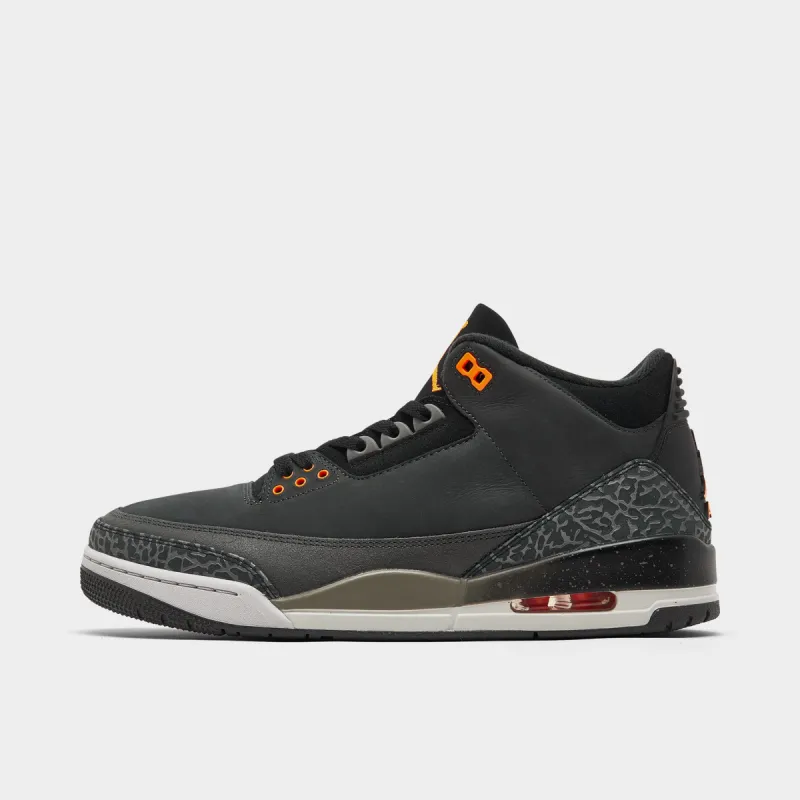 Jordan 3 Retro Night Stadium / Total Orange - Black sold by JD Sports