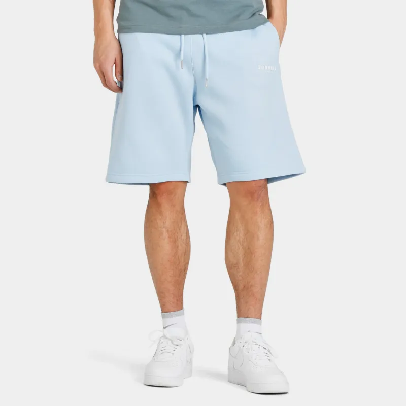 Sonneti London Fleece Shorts / Mid Blue sold by JD Sports