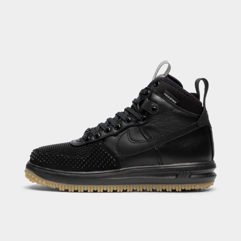Nike Lunar Force 1 Duckboot Black / Black - Metallic Silver made by Nike