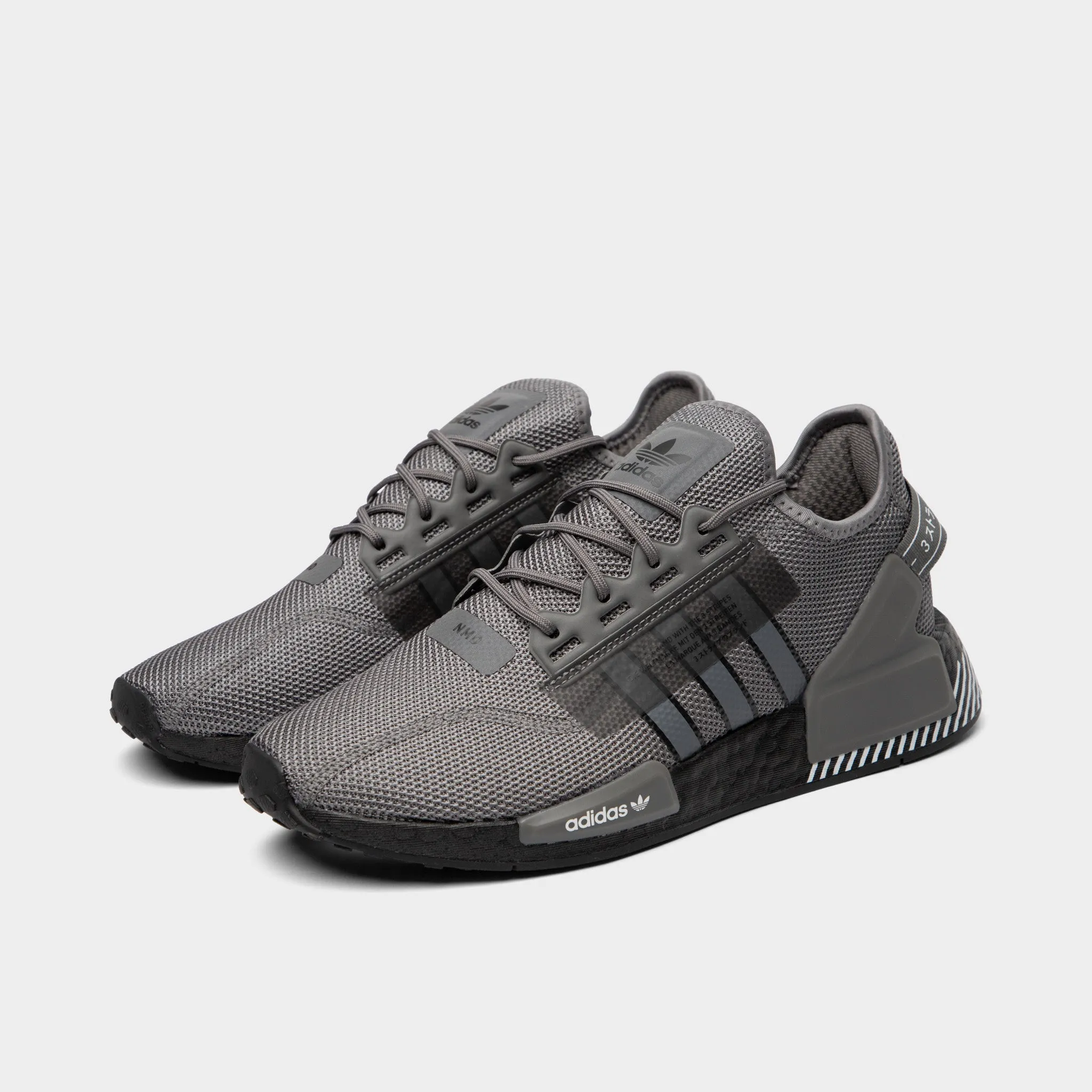 adidas Originals NMD_R1 V2 Grey Four / Core Black - Cloud White sold by JD Sports product image thumbnail 2