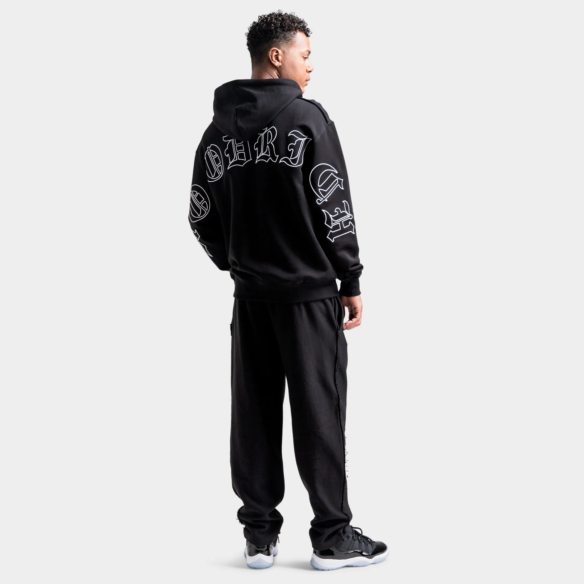 Hoodrich Helix Hoodie Black / White sold by JD Sports product image thumbnail 5