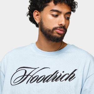 Hoodrich OG Catch T-shirt Clear Sky / Black - White sold by JD Sports