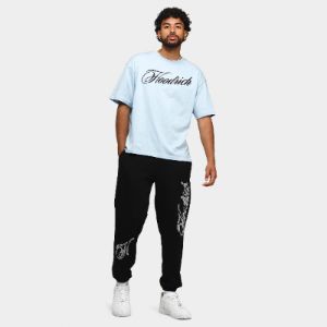Hoodrich OG Catch T-shirt Clear Sky / Black - White sold by JD Sports