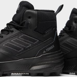 adidas Terrex Unity Leather Mid RAIN.RDY Core Black / Grey Four - Grey Six sold by JD Sports