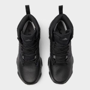 adidas Terrex Unity Leather Mid RAIN.RDY Core Black / Grey Four - Grey Six sold by JD Sports