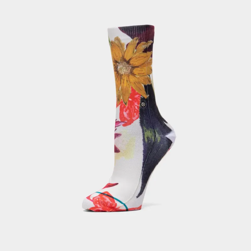 Stance Women's Lucid Crew Socks / White sold by JD Sports