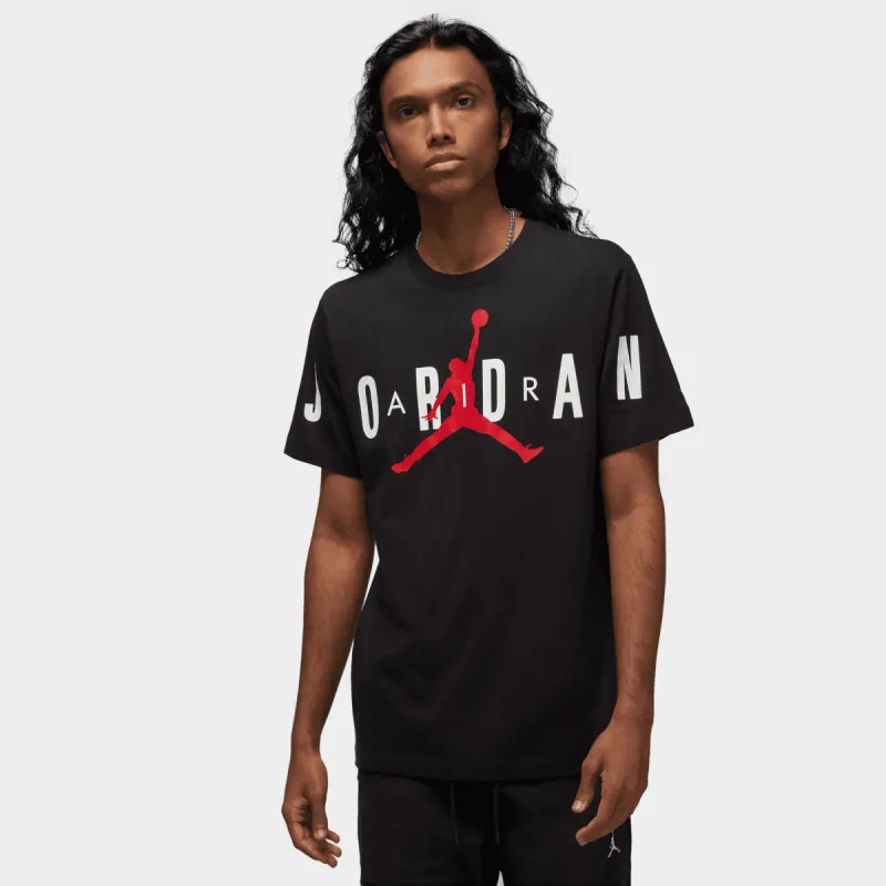 Jordan Air Stretch T-shirt Black / White - Black sold by JD Sports