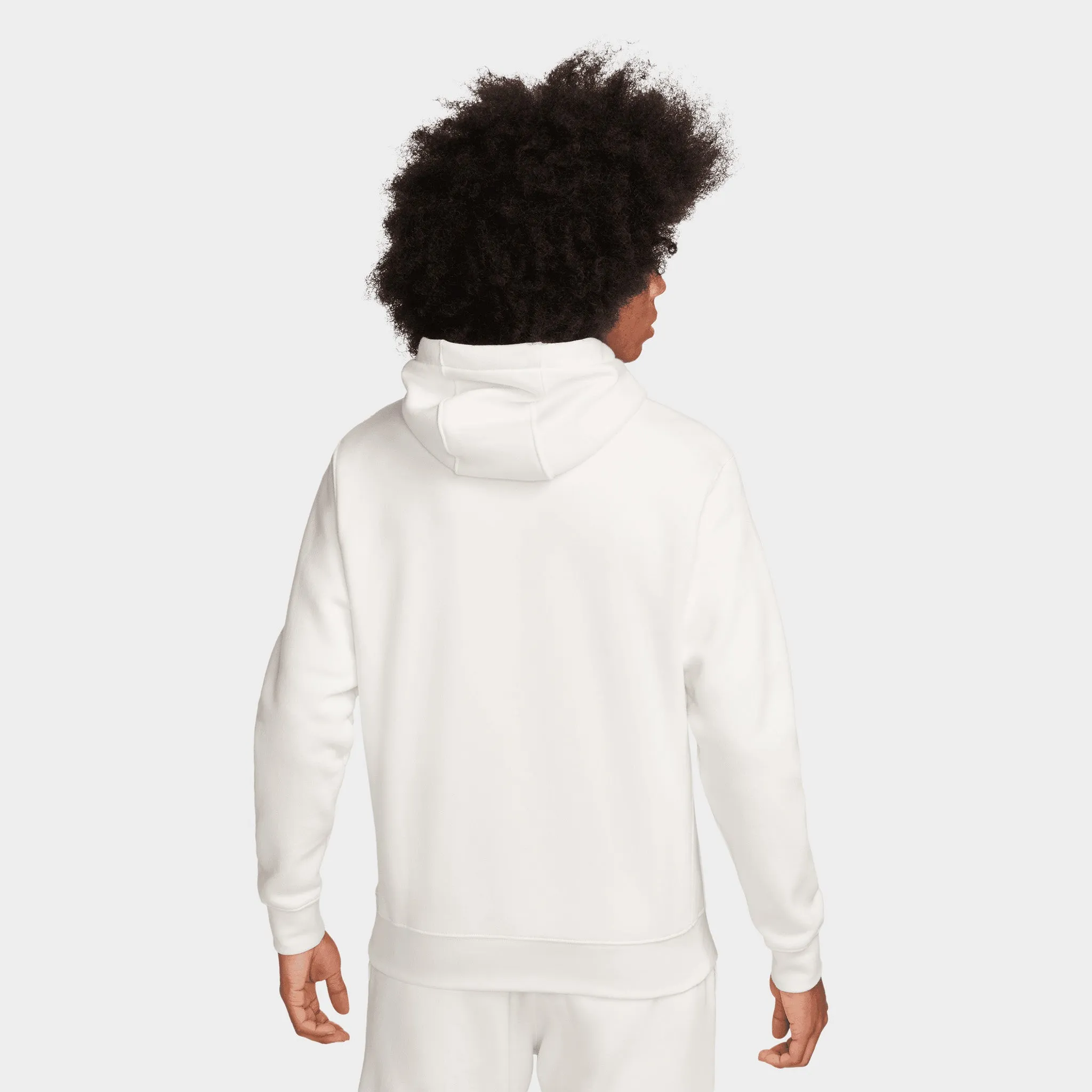 Nike Sportswear Club Full-Zip Hoodie Sail / White sold by JD Sports product image thumbnail 2