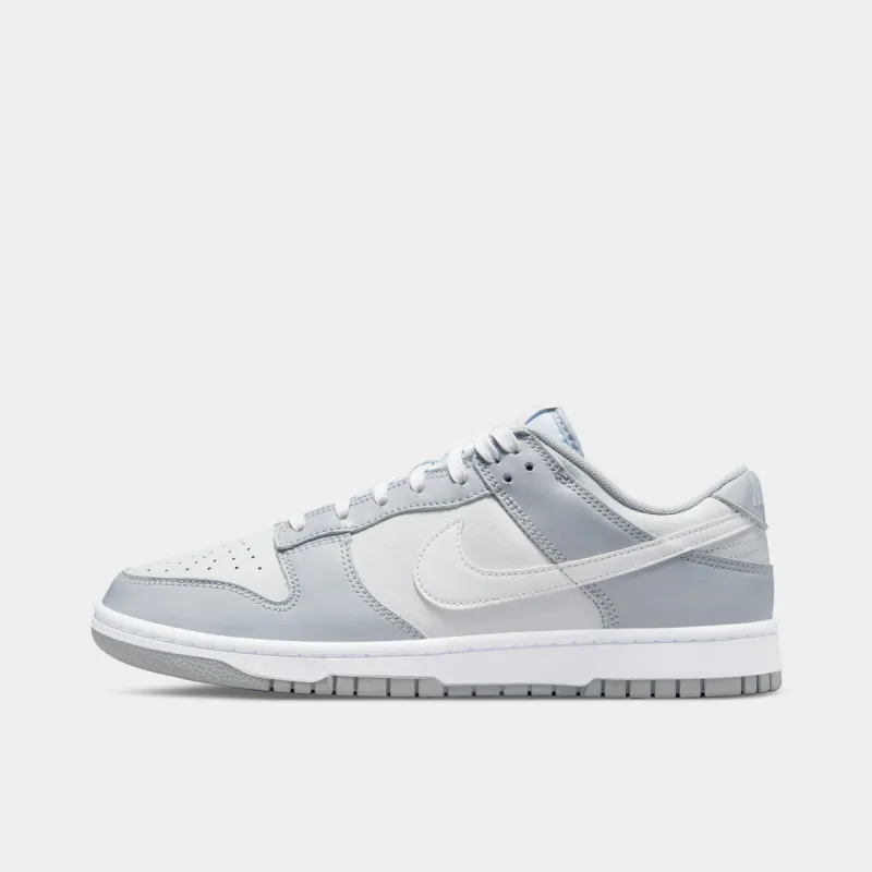 Nike Dunk Low Retro Pure Platinum / White - Wolf Grey sold by JD Sports