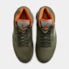 Jordan 5 Retro Army Olive / Solar Orange sold by JD Sports