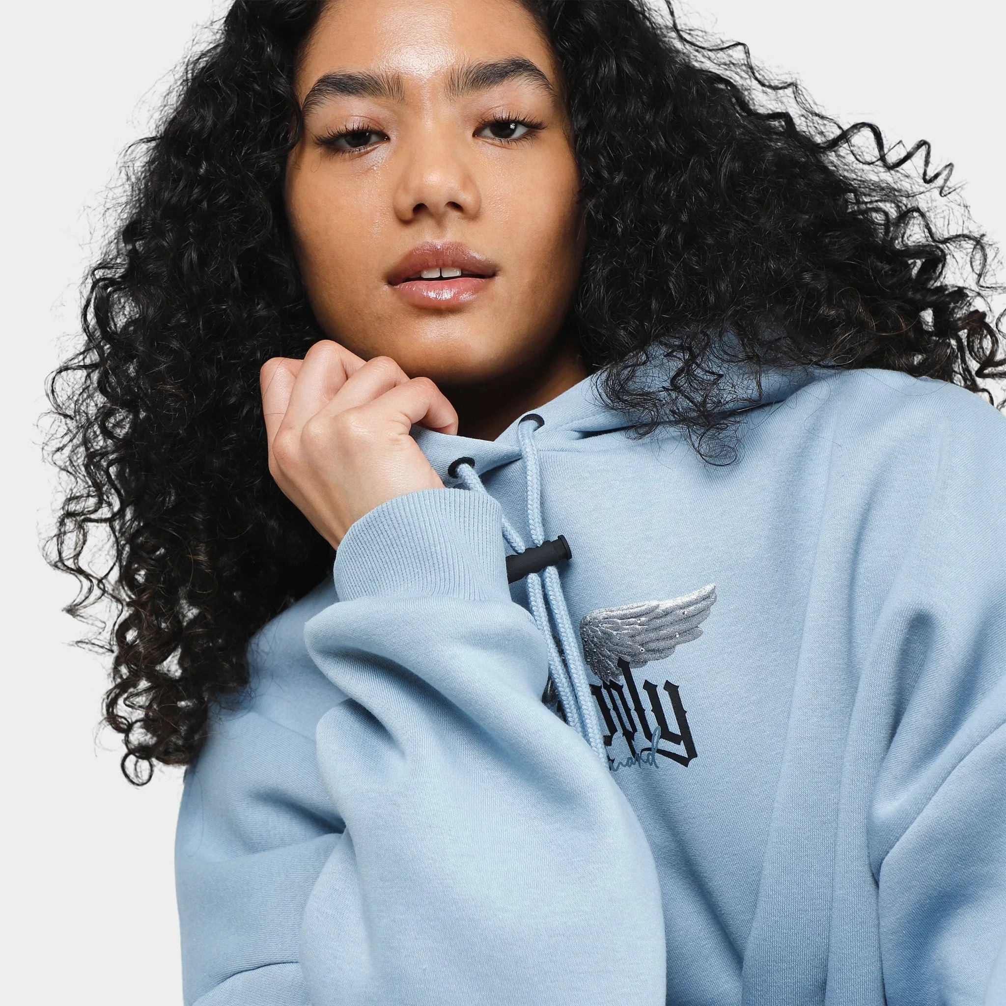 Supply & Demand Women's Lucid Hoodie / Light Blue sold by JD Sports product image thumbnail 3