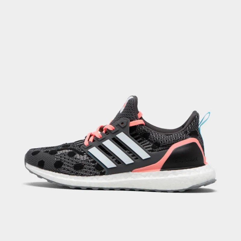 adidas Women's Ultraboost 5.0 DNA Grey Five / Cloud White - Acid Red sold by JD Sports