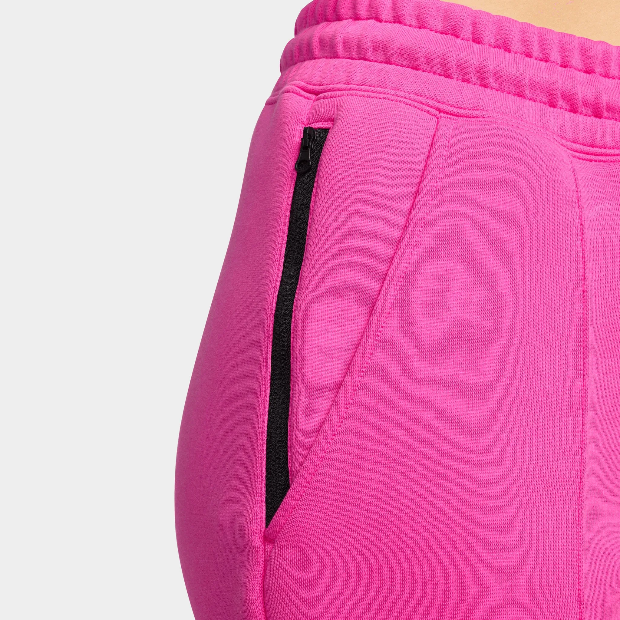 Nike Sportswear Women's Mid-Rise Tech Fleece Joggers Alchemy Pink / Black sold by JD Sports product image thumbnail 4