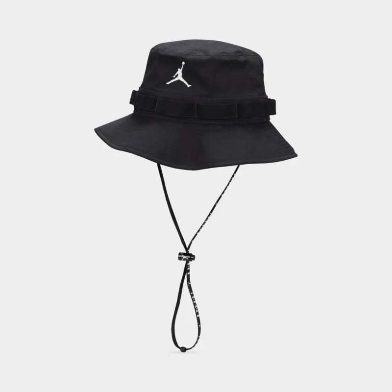Jordan Apex Bucket Hat Black / Black - White sold by JD Sports