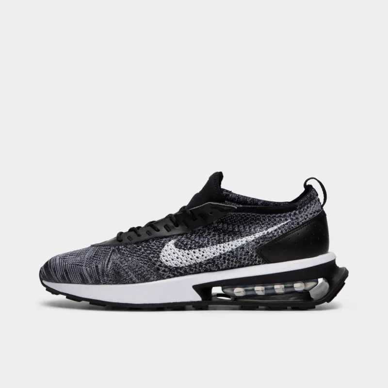 Nike Air Max Flyknit Racer Black / White sold by JD Sports