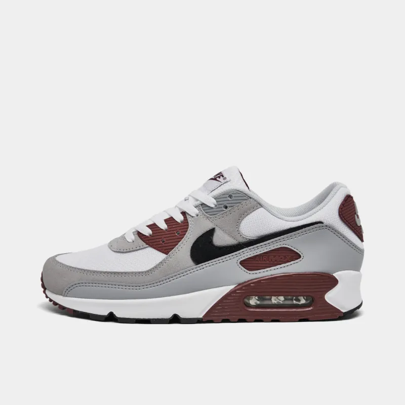 Nike Air Max 90 White / Black - Dark Team Red sold by JD Sports