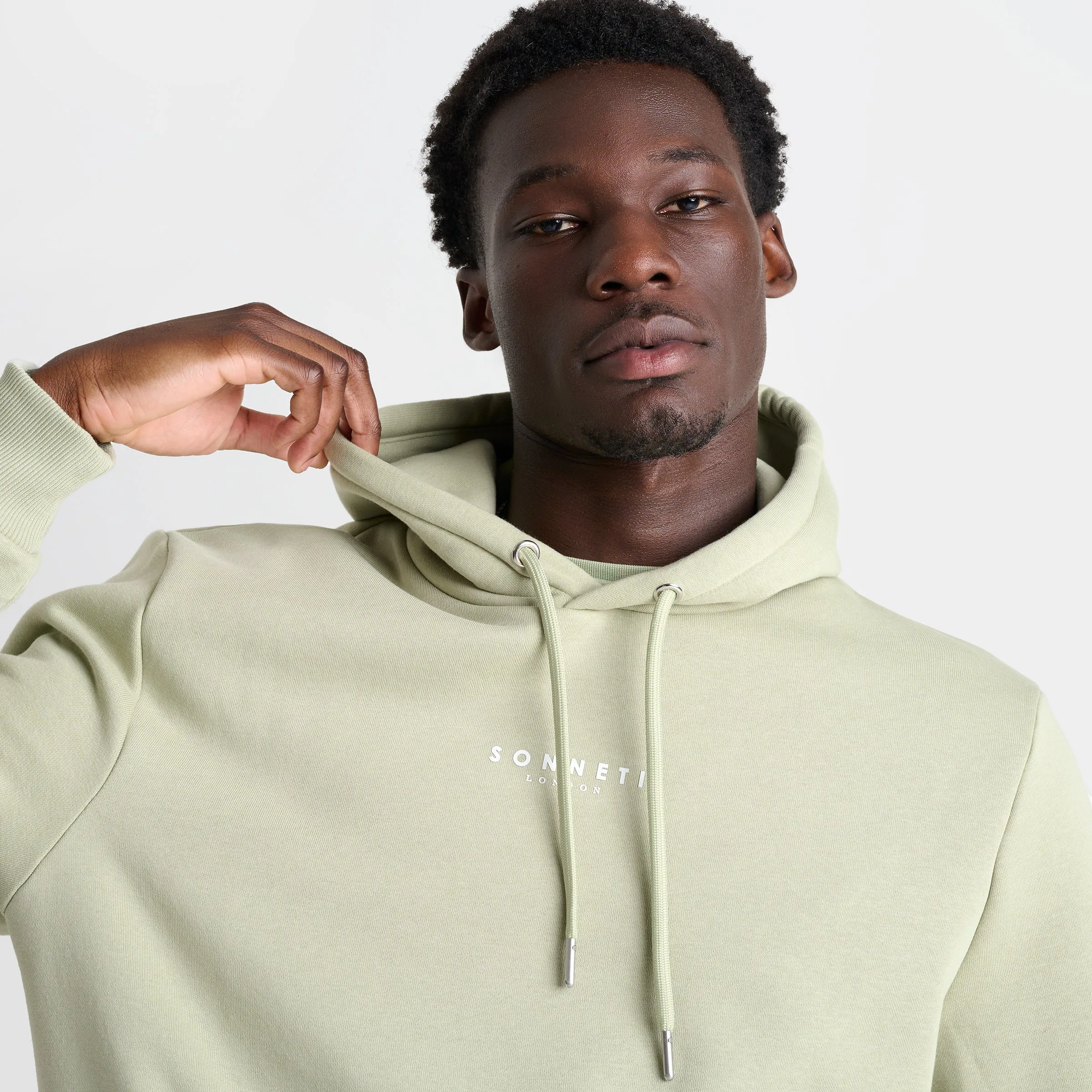 Sonneti London Fleece Pullover Hoodie / Desert Sage sold by JD Sports product image thumbnail 5