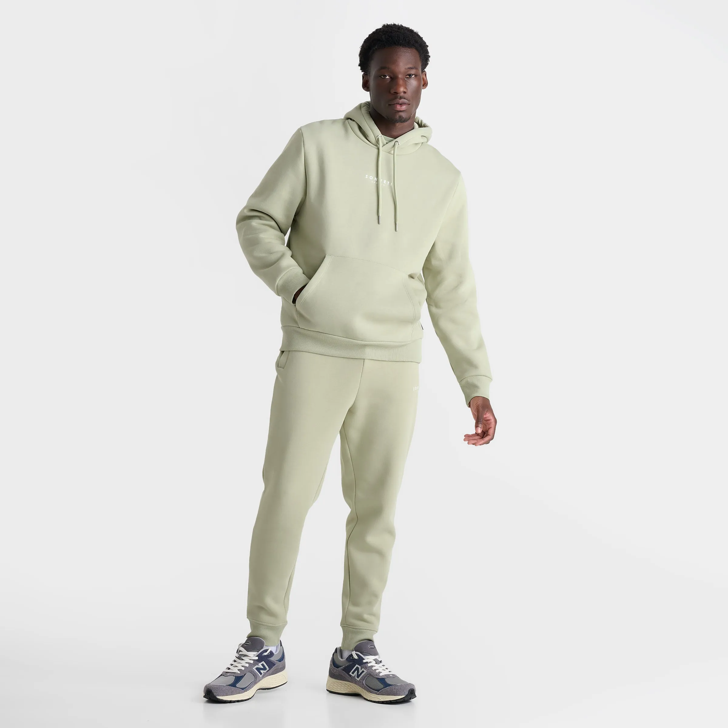 Sonneti London Fleece Pullover Hoodie / Desert Sage sold by JD Sports product image thumbnail 2