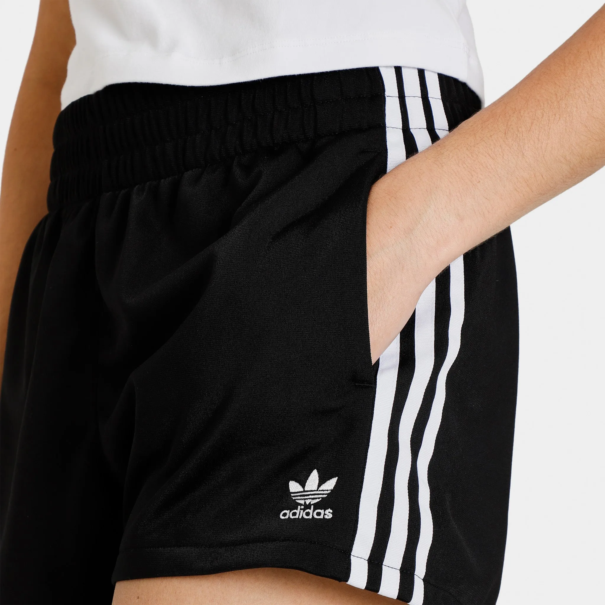 adidas Originals Women's 3-Stripes Shorts / Black sold by JD Sports product image thumbnail 2