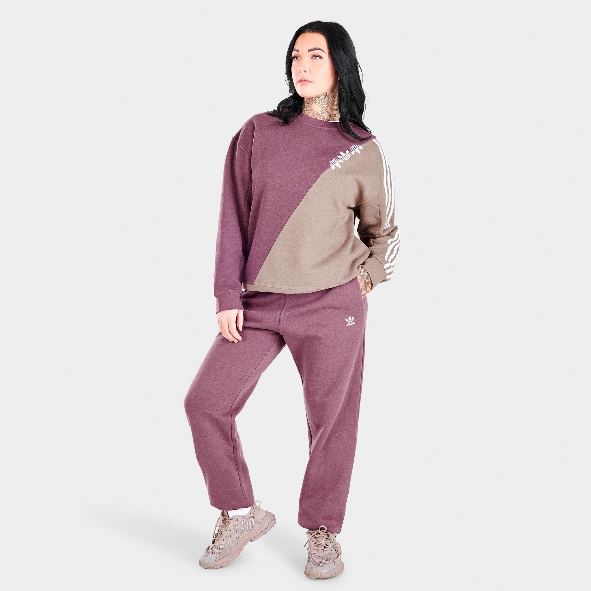 adidas Originals Women's Adicolor Classics Joggers / Quiet Crimson sold by JD Sports product image thumbnail 5