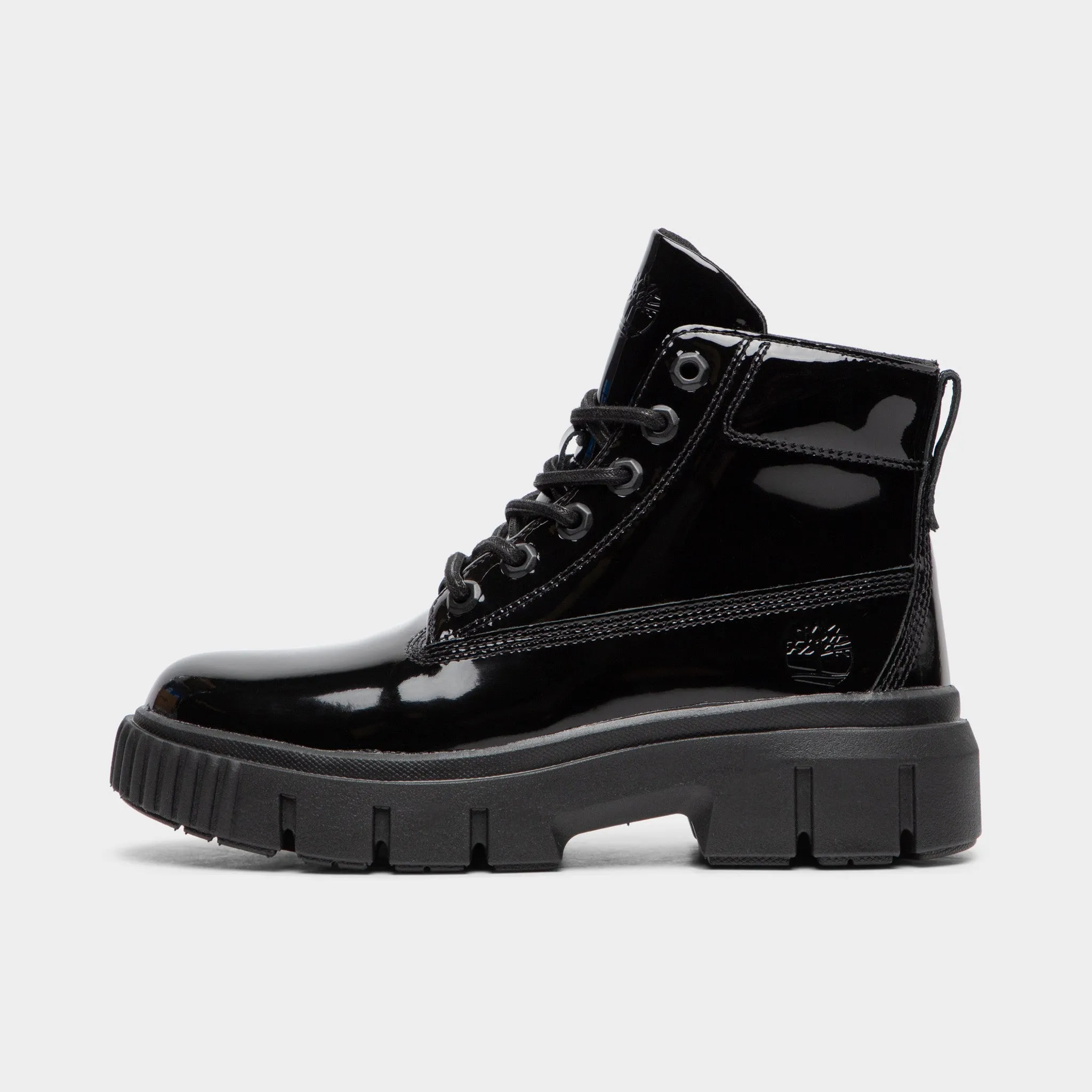Timberland Women's Greyfield Boots / Black Full-Grain Patent Leather sold by JD Sports