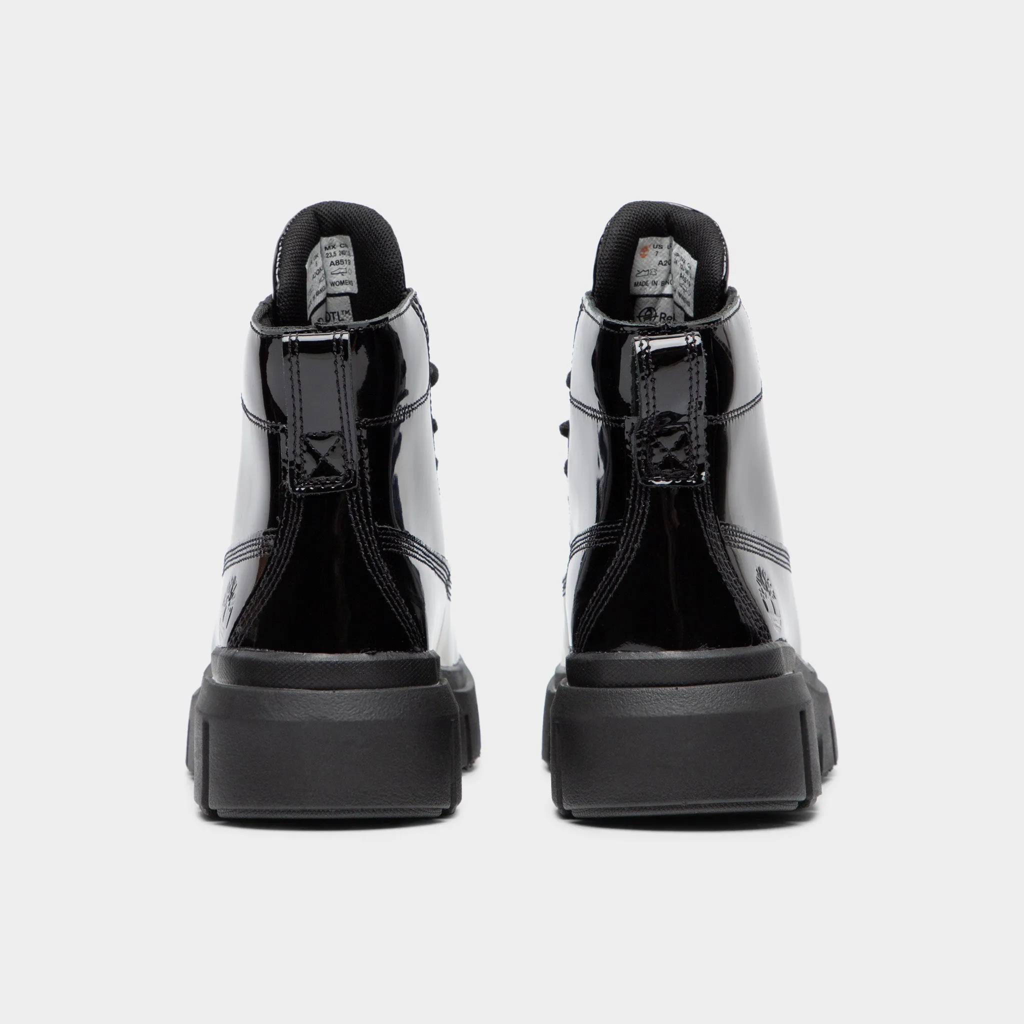 Timberland Women's Greyfield Boots / Black Full-Grain Patent Leather sold by JD Sports product image thumbnail 4