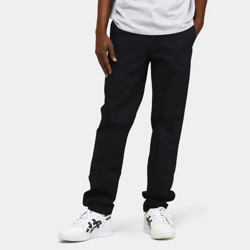Lacoste Slim Fit Stretch Cotton Trousers / Navy Blue sold by JD Sports