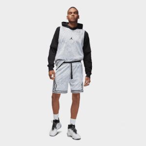 Jordan Dri-FIT Sport Breakfast Club Diamond Shorts Pure Platinum / Wolf Grey - Black sold by JD Sports