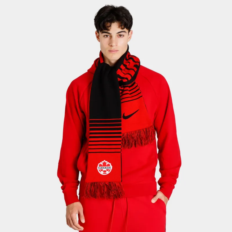 Nike Team Canada Local Verbiage Scarf Red / Black sold by JD Sports