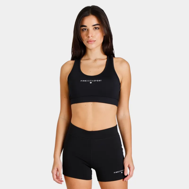 Pink Soda Sport Women's Essentials Muscle Bra / Black sold by JD Sports