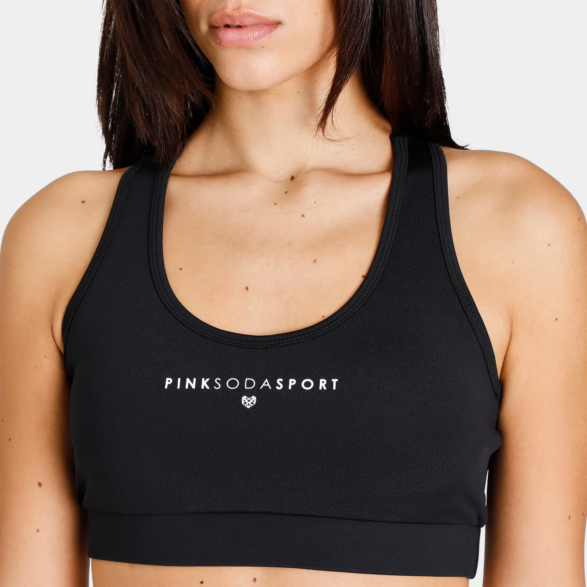 Pink Soda Sport Women's Essentials Muscle Bra / Black sold by JD Sports product image thumbnail 4