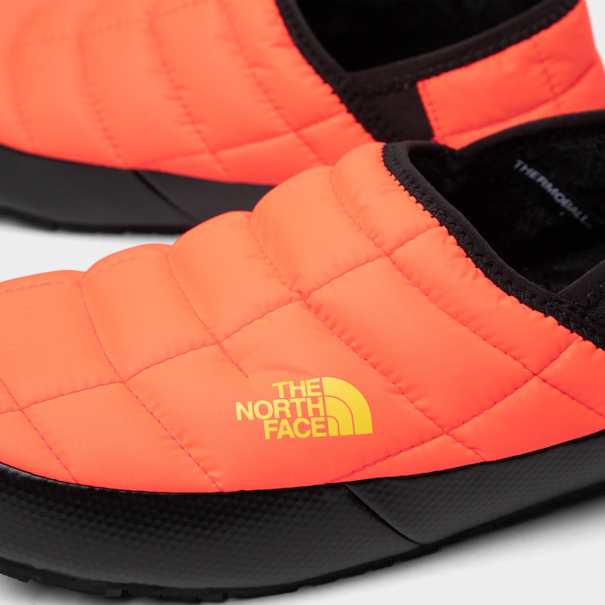 The North Face Women's ThermoBall Traction Mule V Brilliant Coral / TNF Black sold by JD Sports product image thumbnail 3