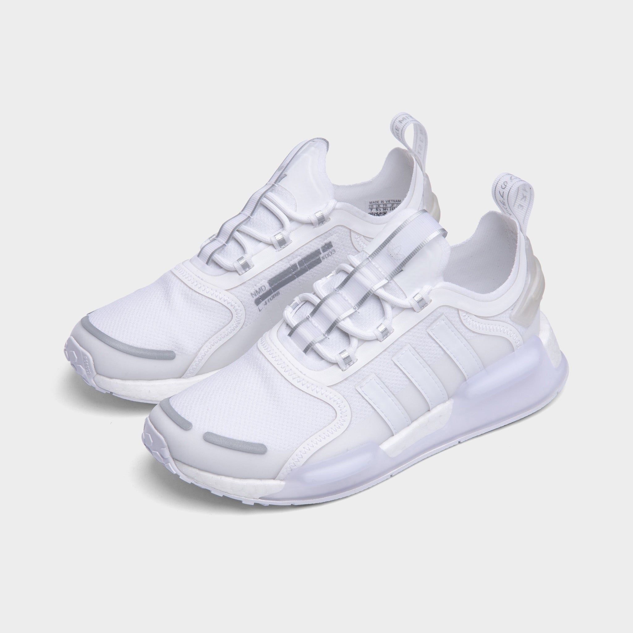 adidas Originals Women's NMD_R1 V3 Cloud White / Grey One - Silver Metallic sold by JD Sports product image thumbnail 2