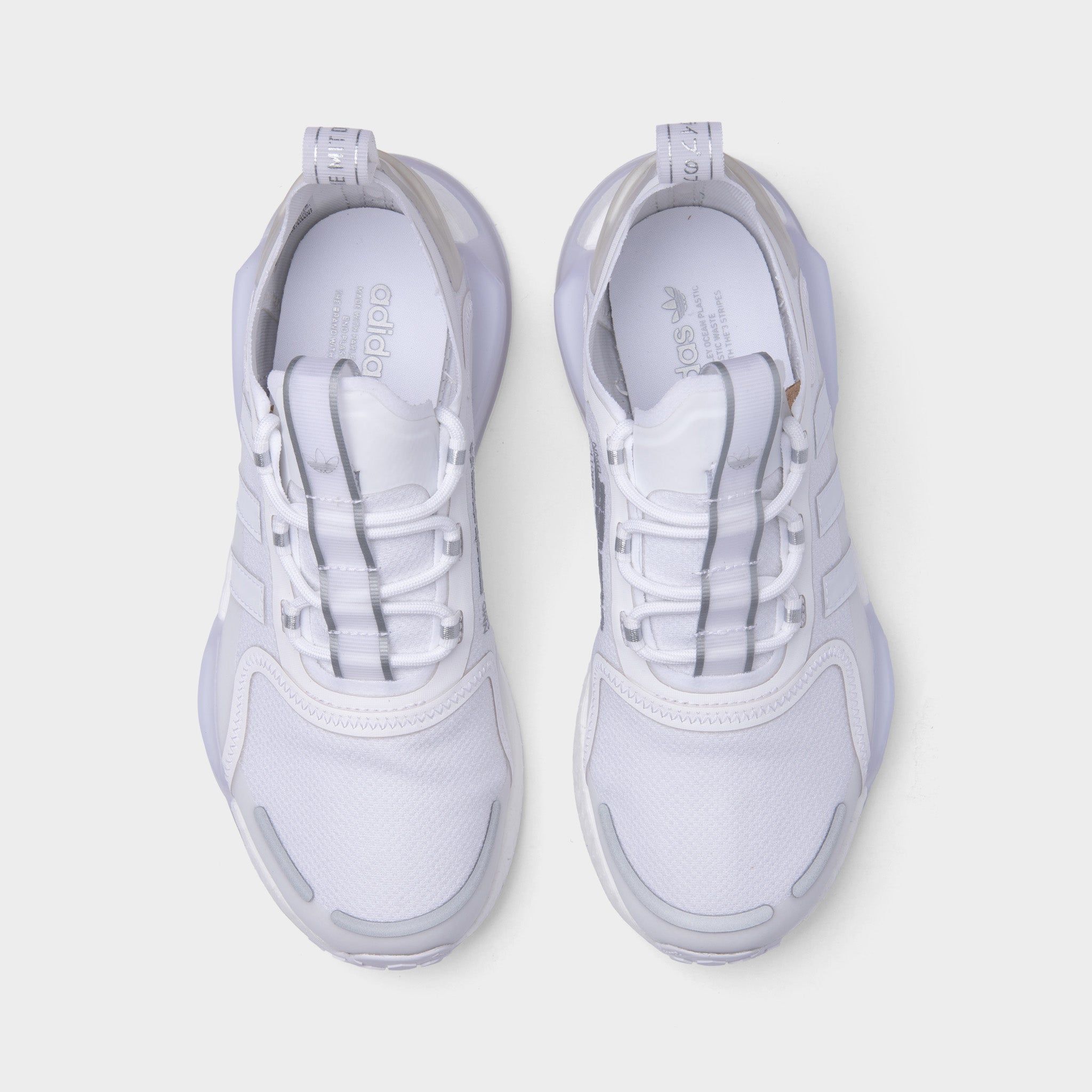 adidas Originals Women's NMD_R1 V3 Cloud White / Grey One - Silver Metallic sold by JD Sports product image thumbnail 5