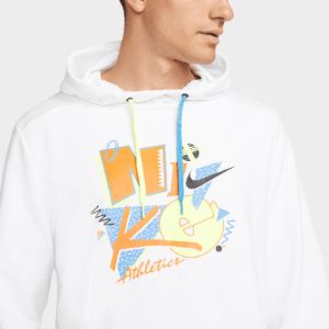 Nike Dri-FIT Story Pack Training Pullover Hoodie / White sold by JD Sports