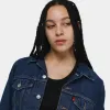 Levi's Women's Ex-Boyfriend Trucker Jacket / Neu Blue sold by JD Sports