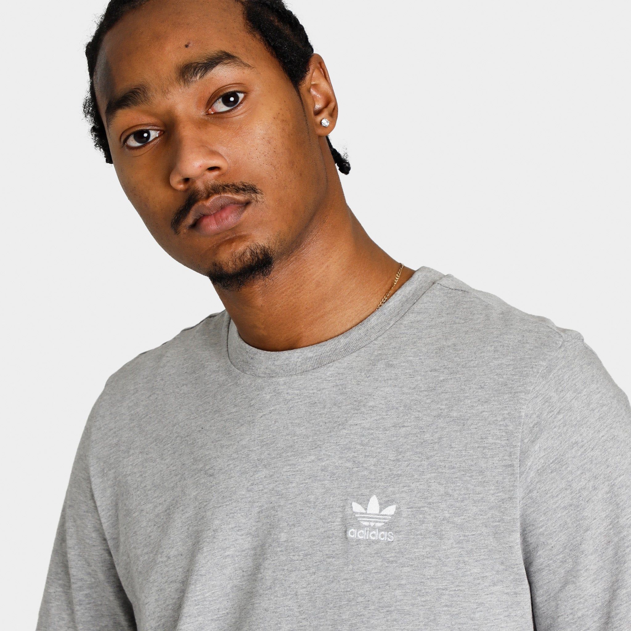 adidas Originals Trefoil Essentials T-shirt / Medium Grey Heather sold by JD Sports product image thumbnail 5