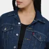 Levi's Women's Ex-Boyfriend Trucker Jacket / Neu Blue sold by JD Sports